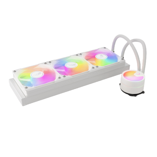 Valkyrie A360 360mm AiO Liquid CPU Cooler in White